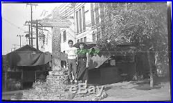 14 Orig Photo Neg OLD LOS ANGELES & ORANGE COUNTY Early 1950s Olvera Chinatown +
