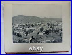 1887 PICTURESQUE LOS ANGELES COUNTY CALIFORNIA illustrated OLD antique PHOTOS