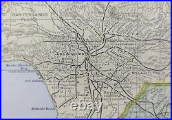 1892 SANTA BARBARA VENTURA LOS ANGELES ORANGE COUNTIES CALIFORNIA Old Antique