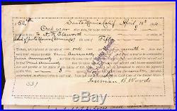 1894 SANTA MONICA CA CALIFORNIA Los Angeles County WOODS-ELSWORTH Land Deed