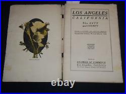 1909 Los Angeles The City And County Book Map Inside J 8600