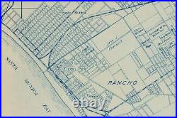 1919 Map of Salt Lake Oil Field Los Angeles County California