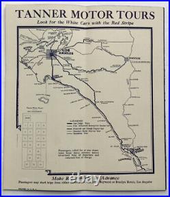 1920s Los Angeles/Southern California maps/hotel/tourism pamphlets- Minty