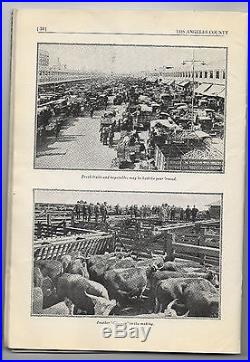 1925 Promotional Booklet on Los Angeles County with great Cover & Many Photos