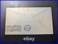 1925 USA USS Los Angeles Zeppelin Airmail Cover Mayaguez PR to New York NY