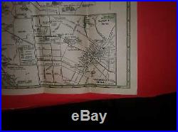 1929 Folder AMUSEMENT MAP OF LOS ANGELES COUNTY Cartograph HERBERT E. FLOERCKY