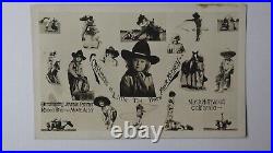 1932 North Hollywood CA Juvenile Performer Rodeo Red Bluff Multi View Photo RPPC