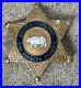 1940_s_Sign_Plaque_LOS_ANGELES_COUNTY_DEPUTY_SHERIFF_Cast_Metal_WALKING_BEAR_01_xiw