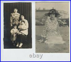 1940s ORIGINAL JAPANESE AMERICAN LOS ANGELES RPPC AND PHOTOS VERY RARE VINTAGE