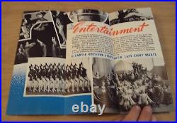 1941 ADVERTISING Travel BrochureLOS ANGELES COUNTY FAIR Pomona NICE GRAPHICS
