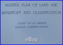 1941 LOS ANGELES COUNTY Master Plan of Land Use Inventory & Classification