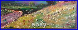 1950s Landscape La Puente Valley Los Angeles California Painting Plein Air