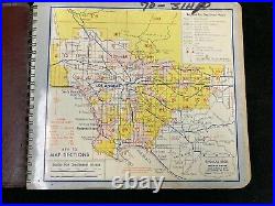 1955 Thomas Guide Los Angeles County Popular Atlas Map