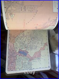1957 Los Angeles County Thomas Bros Map Book Guide Real Estate Research Tool