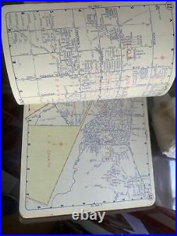 1957 Los Angeles County Thomas Bros Map Book Guide Real Estate Research Tool