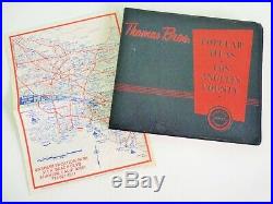 1958 Thomas Bros Atlas Guide Map LOS ANGELES CALIFORNIA City & County RARE