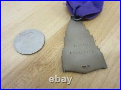 1960s CALIFORNIA LOS ANGELES COUNTY FAIR RARE OFFICIAL HANGING MEDAL STERLING