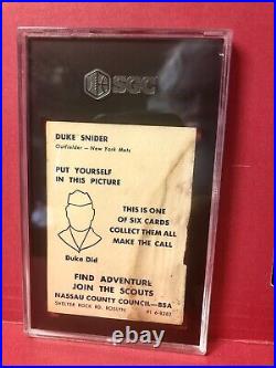 1963 Nassau County Bsa Duke Snier New York Mets Very Rare! Price Drop