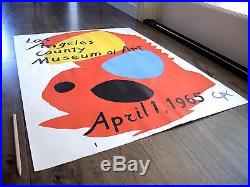 1965 Alexander Calder Lithograph Print Los Angeles County Museum of Art Mourlot