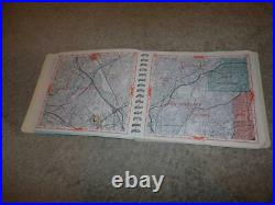 1967 Edition Thomas Bros Maps Population Street Atlas Book Los Angeles County