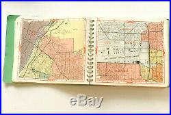 1975 Thomas Guide Popular Street Atlas Orange & Los Angeles County Bros Map