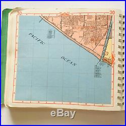 1975 Thomas Guide Popular Street Atlas Orange & Los Angeles County Bros Map