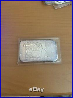 1977 Los Angeles County Fair 1 oz. 999 Silver Art Bar Only 750 Minted