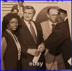1984 Signed Mondale & Ferraro Campaign Photo To Calif Rep. Gwen Moore