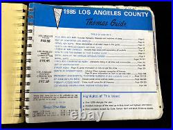 1985 Thomas Guide, Los Angeles County Street Guide, Sg Roofing Supplies, Inc