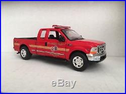 1/24 Los Angeles County Fire Welly Ford F-350 LACoFD Utility Pickup CalFire