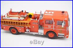 1/64 Code 3 Ward LaFrance Los Angeles County Fire Dept #51 Fire Engine RARE HTF