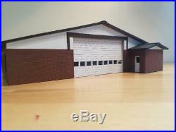 1/64 scale Los Angeles County Fire Station. Unpainted KIT