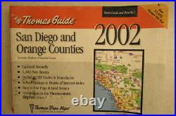 2 Thomas Guides San Diego, Los Angeles, Orange Counties by Rand McNally