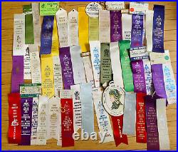 47 1960s-1980s Doll Clubs Ribbons Chicago Pittsburgh Los Angeles Texas NY