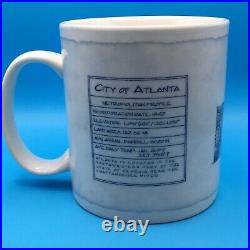 4 City Starbucks 18 oz Mugs Atlanta, Orange County, Los Angeles &? Sacramento
