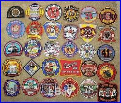 80 Patch Lot Los Angeles County Fire Rescue station engine ladder company