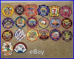 80 Patch Lot Los Angeles County Fire Rescue station engine ladder company