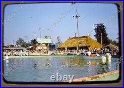 8 Original Slide 1960s BLINKO THE CLOWN Los Angeles County Fair Amusement Park
