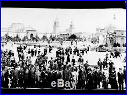 ANTIQUE Los Angeles County Day 1915 PPIE San Francisco Panoramic Photo Negative