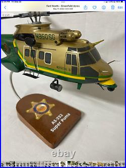 AS332 Super Puma flown by the Los Angeles County Sheriffs depsrtment