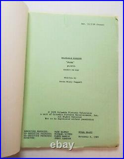 A PEACEABLE KINGDOM / Misty Stewart-Taggart TV Script, Los Angeles Zoo Chimp