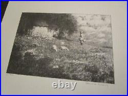 Albert Winslow Barker Litho Outlying Farm Ed Unknown 54/100 51