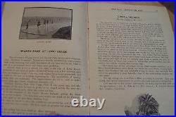 Antique 1905 VERY RARE Railways Travel GuideSUBURBAN TRIPSLos Angeles