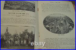 Antique 1905 VERY RARE Railways Travel GuideSUBURBAN TRIPSLos Angeles