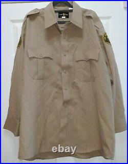 Arrested Development/screen Worn Wardrobe Los Angeles County Sheriff Shirt