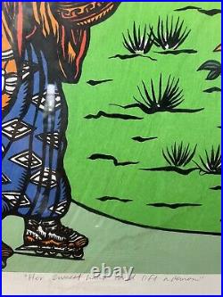 Artemio Rodriguez Lithograph Her Sweet Hand Could Lift a Demon 2005, Signed