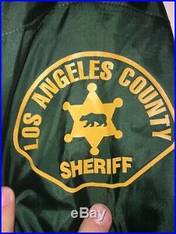 Authentic Los Angeles County Sheriffs Department Windbreaker Large