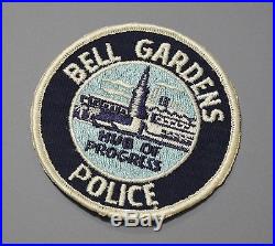 Bell Gardens California Police Patch ++ o/s Los Angeles County CA