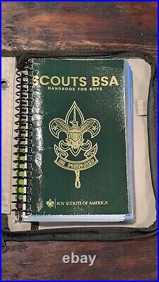 Boy Scout Uniforms with Book