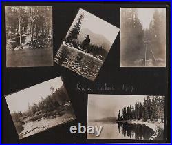 CALIFORNIA-HOBART MILLS Historically Important Album with 104 Photos. Ca. 1900s